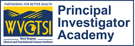 Logo for WVCTSI Principal investigator academy